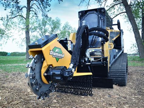 skid steer stump grinder price|diamond stump grinder for skid steer.